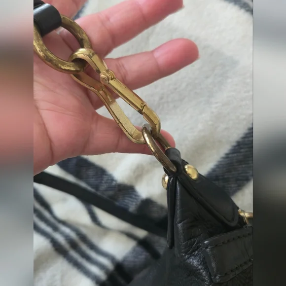 Coach Vintage  Juliette Black Leather  Bag - Picture 9 of 16